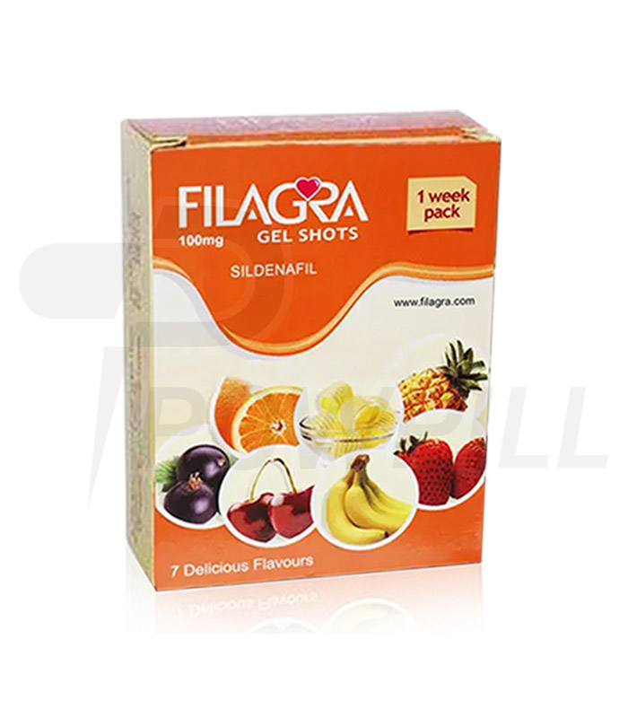 Filagra Oral Jelly 1 Week Pack 7 Assorted Flavours